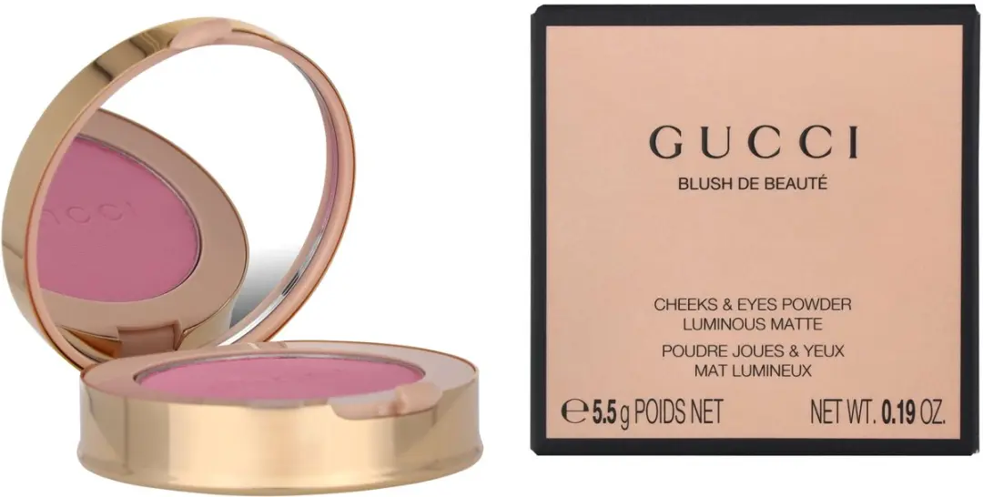 Gucci Cheeks & Eyes Powder Luminous Matte #07 True Pink - 5.5 g