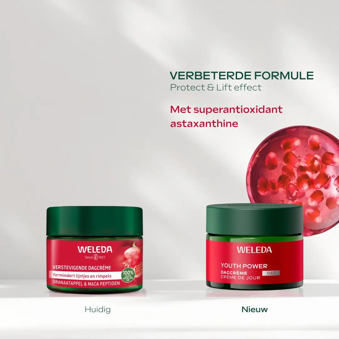 Weleda Youth Power Dagcrème Granaatappel Astaxanthine 40ml - afbeelding 6 van 6