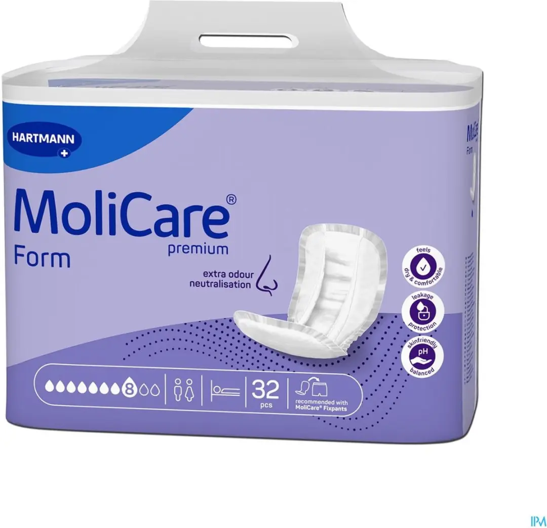 Hartmann Molicare Premium Form 8 Druppels - 32 Stuks