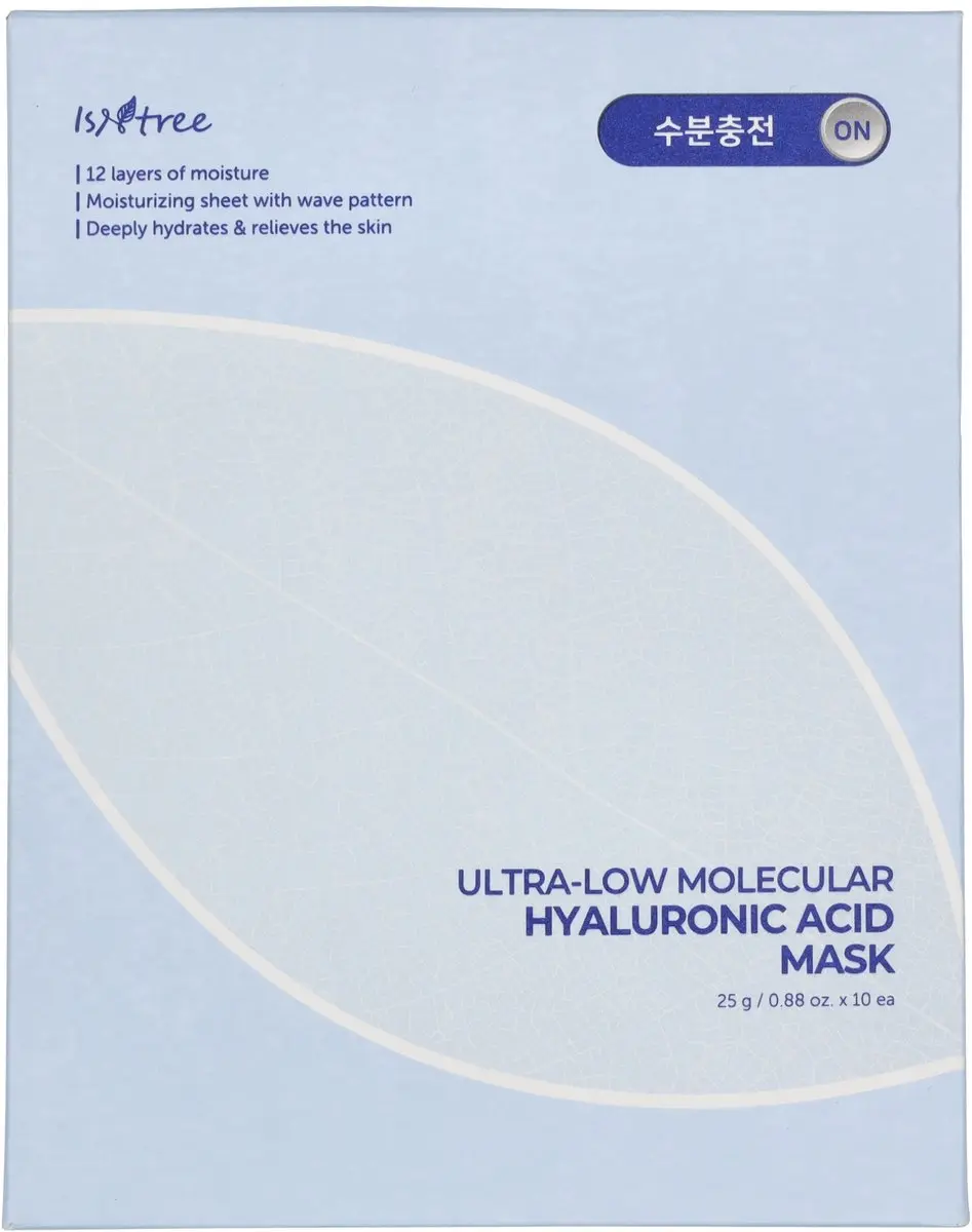 Isntree Ultra-Low Molecular Hyaluronzuur Masker 250g