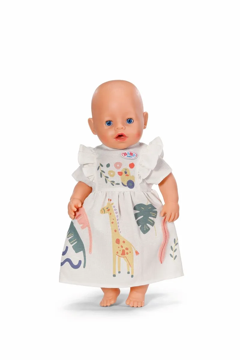 Baby Born Jurk Giraf 43cm - Multicolor