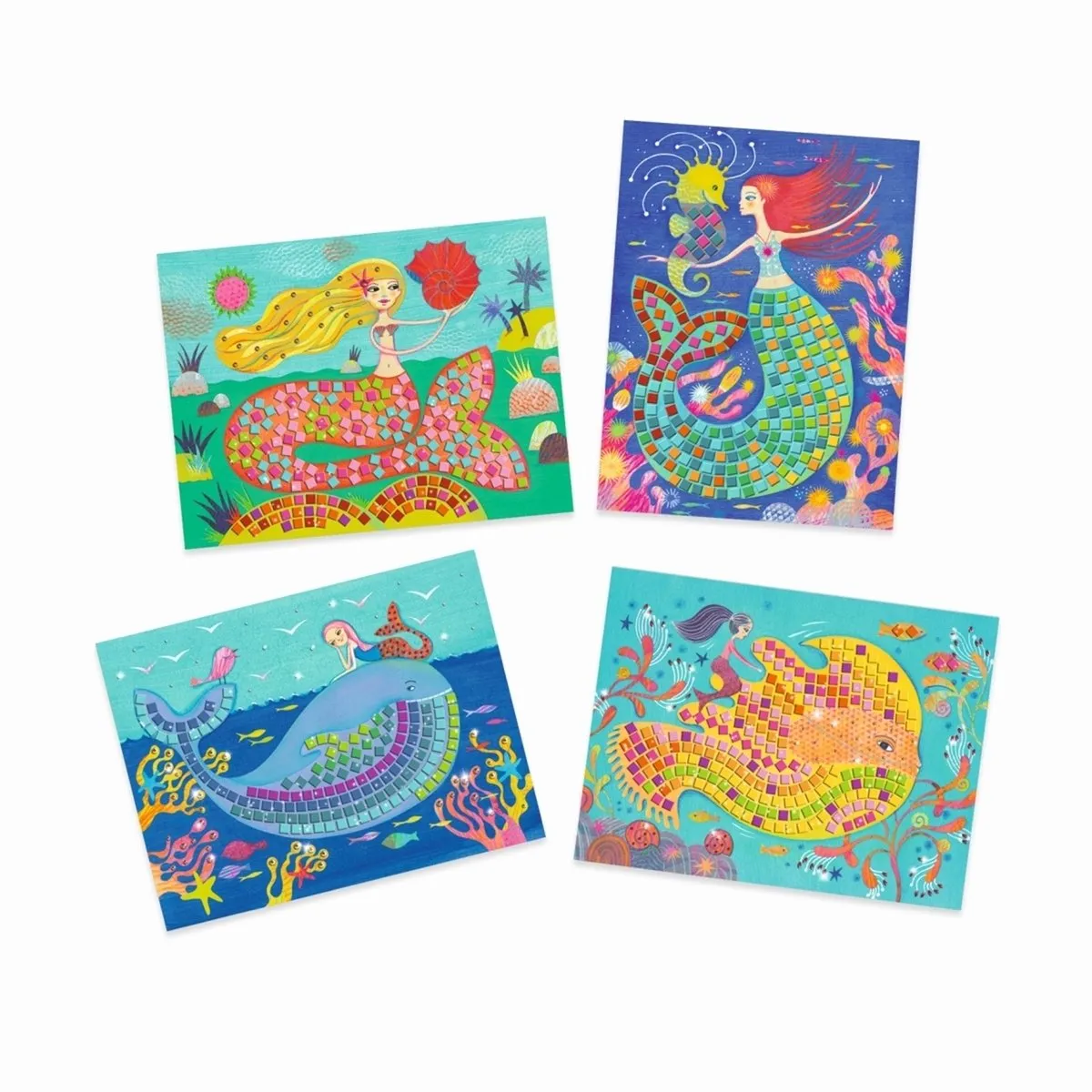 Djeco Plakken The Mermaids' Song - Multicolor