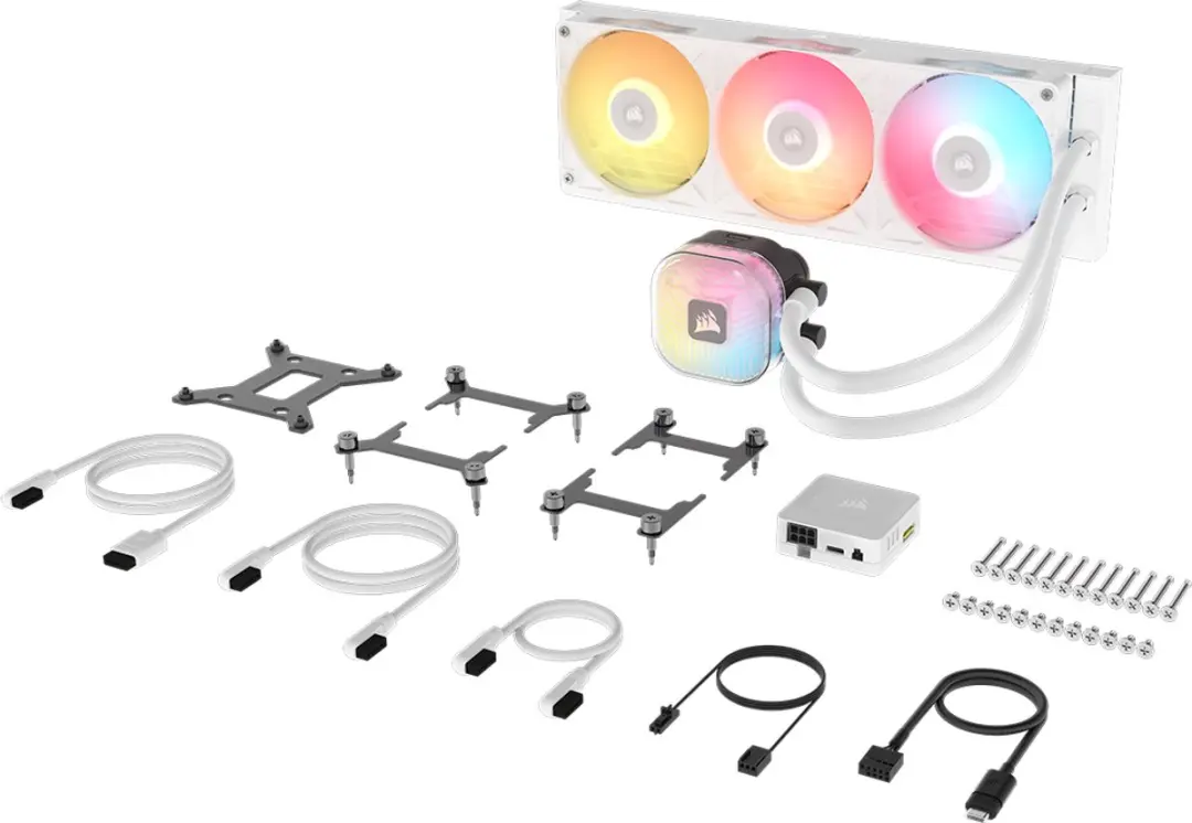 Corsair iCUE Link Titan II 360 RX RGB CW-9061038-WW Waterkoeler 360mm - Wit