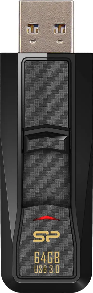 Silicon Power B50 Blaze USB Pendrive 64GB USB 3.0 Black