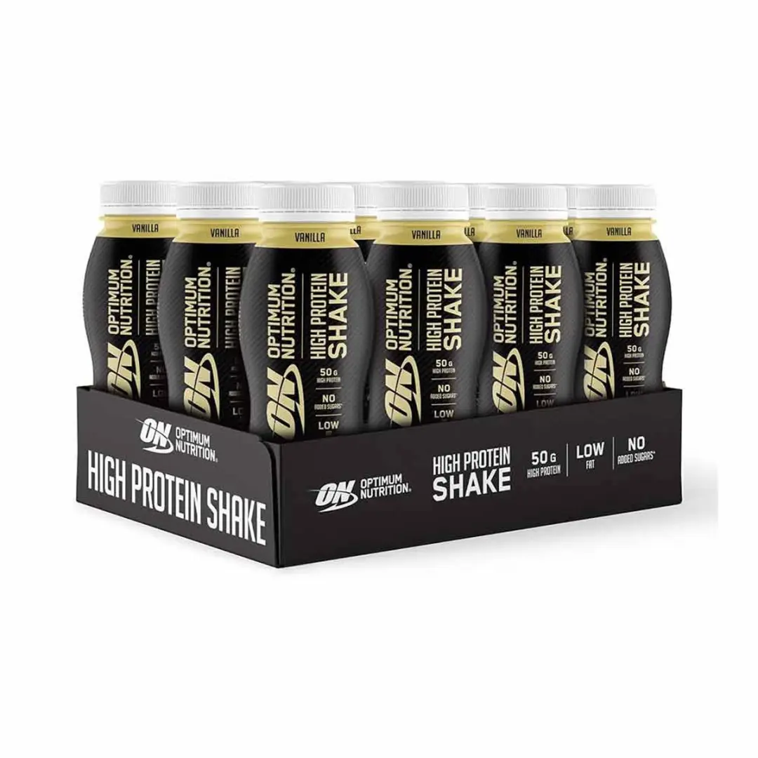 Optimum Nutrition High Protein Shake Vanille - 500ml - afbeelding 5 van 5