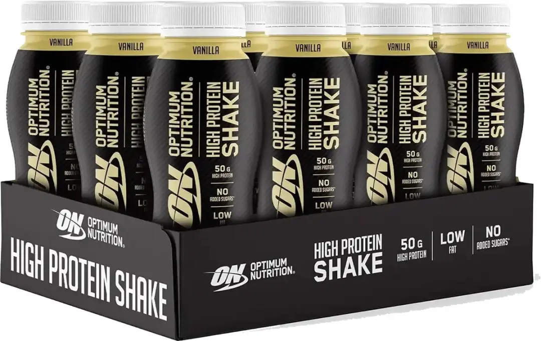 Optimum Nutrition High Protein Shake Vanille - 500ml - afbeelding 4 van 5