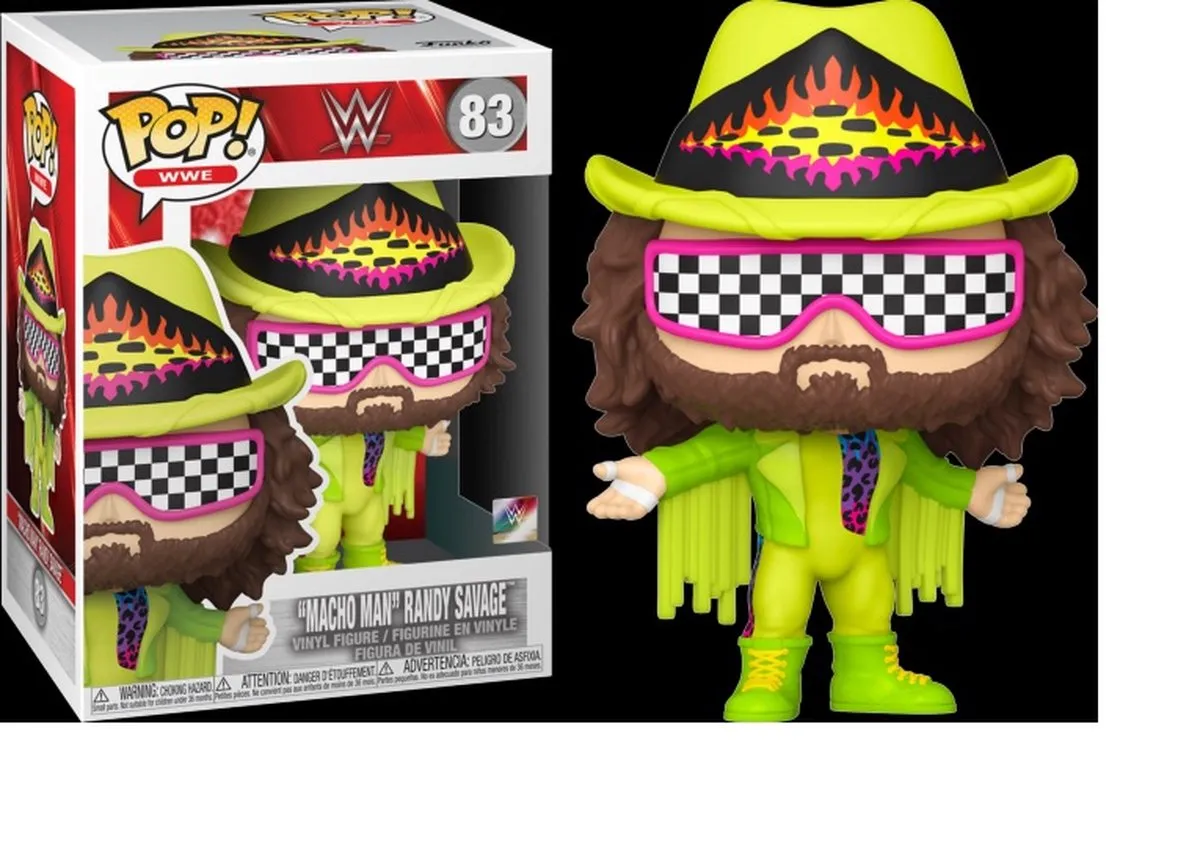 Funko Pop! Randy Savage Macho Man Special Edition - Groene Exclusieve - afbeelding 2 van 2