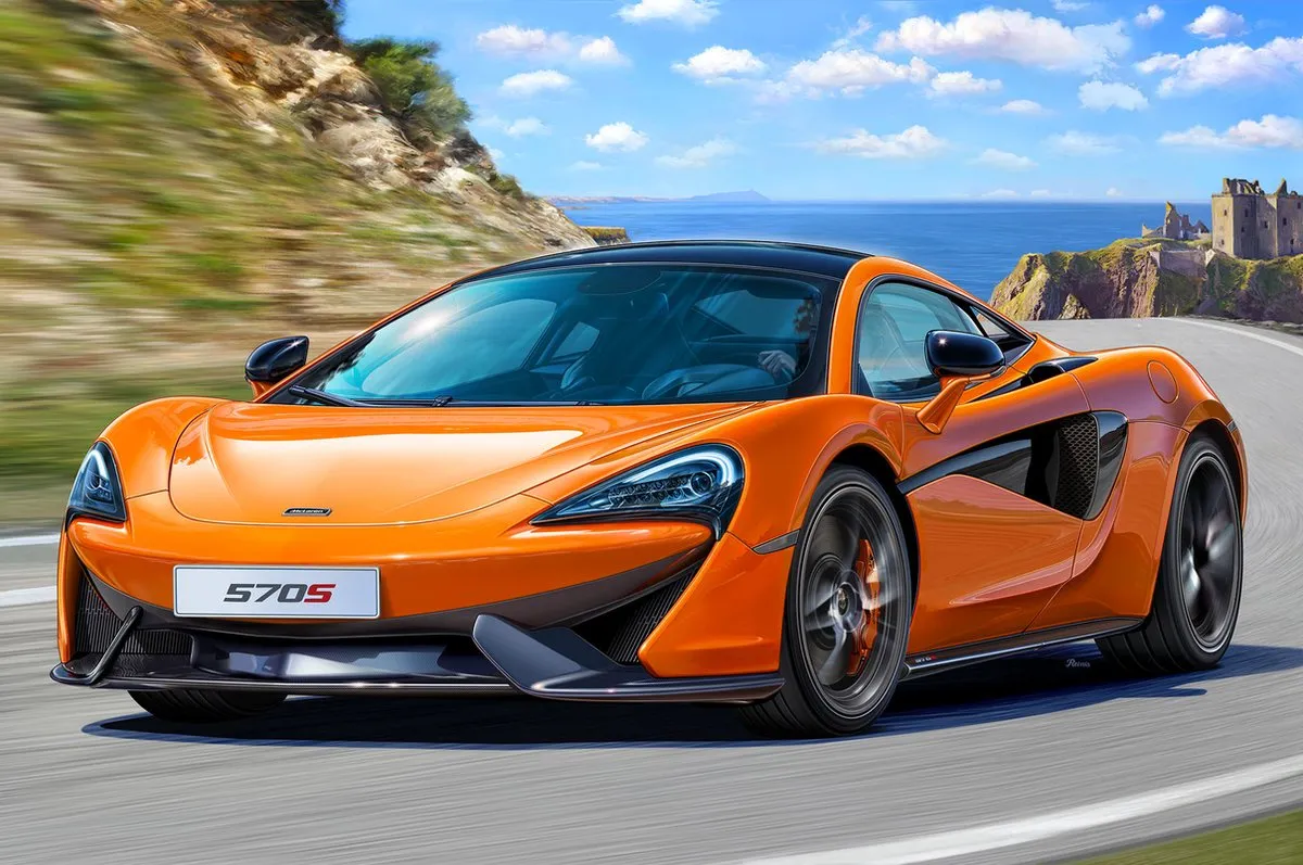 Revell 67051 McLaren 570S Modelbouwpakket 1:24 - 106 Onderdelen - Multi