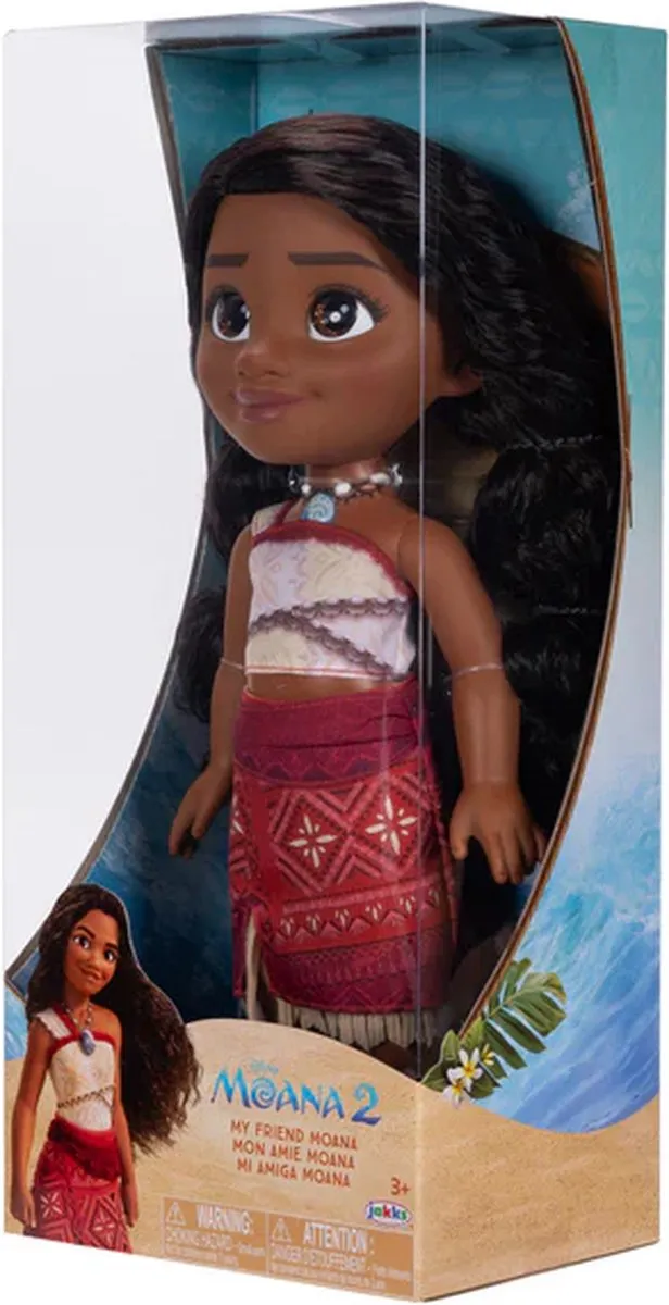 Disney Prinsessenpop Vaiana 38cm - Multicolor