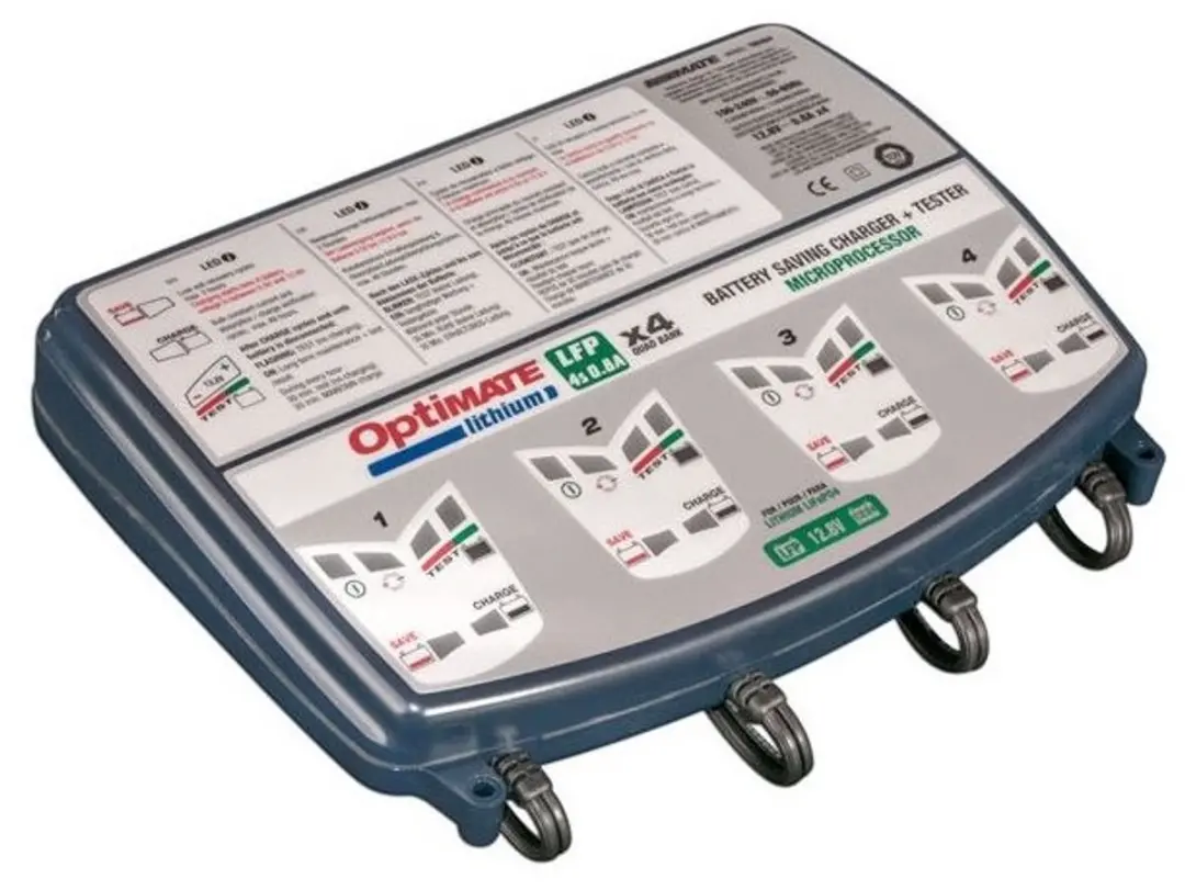 Tecmate Optimate Lithium X 4 - Lithium-ion Acculader