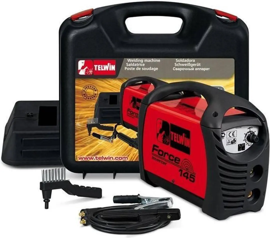 Telwin inverter Force 145 + accessoires