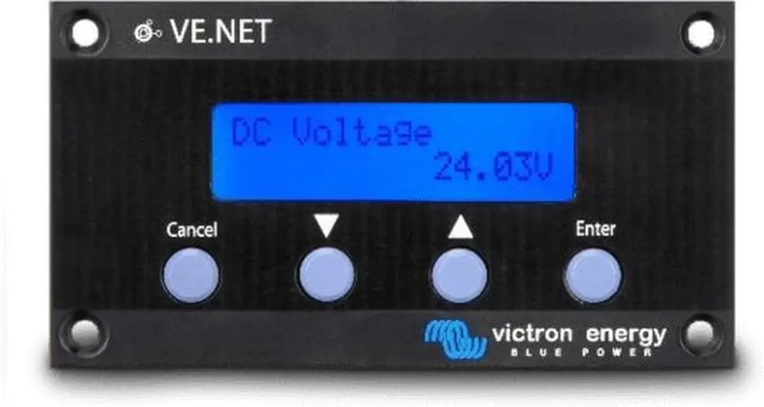Victron VE.Net GMDSS Paneel - Zwart