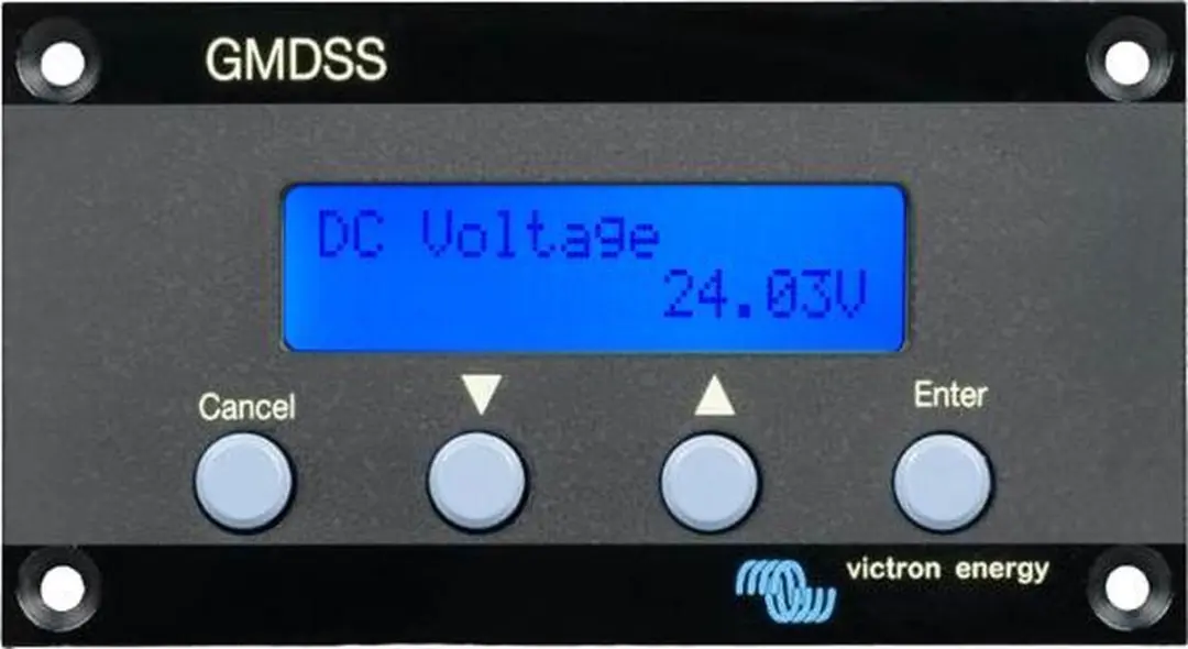 Victron VE.Net GMDSS Paneel - Zwart