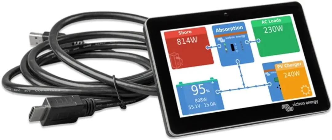 Victron Cerbo GX Touch 50 Display - Zwart - afbeelding 2 van 6