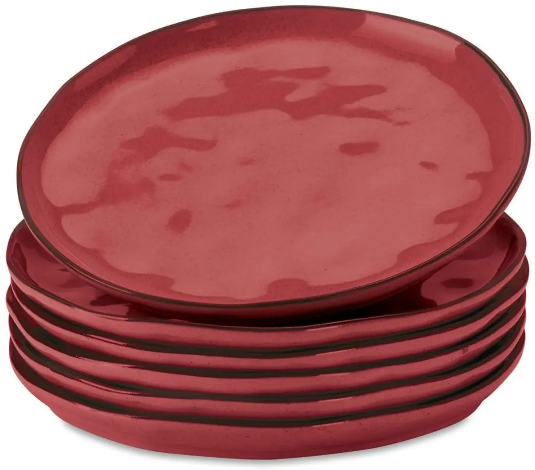 Loberon Bordenset Biarré Rood