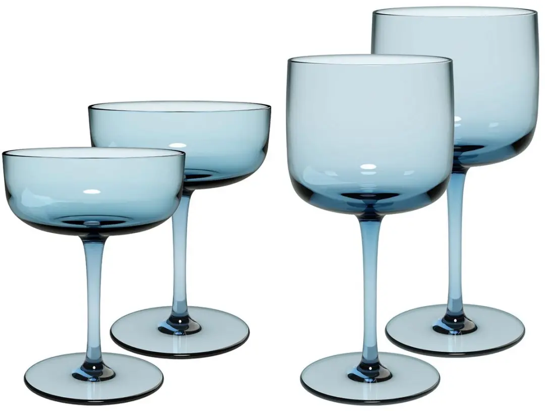 Wein- und Sektgläser Like Glass Set van 4