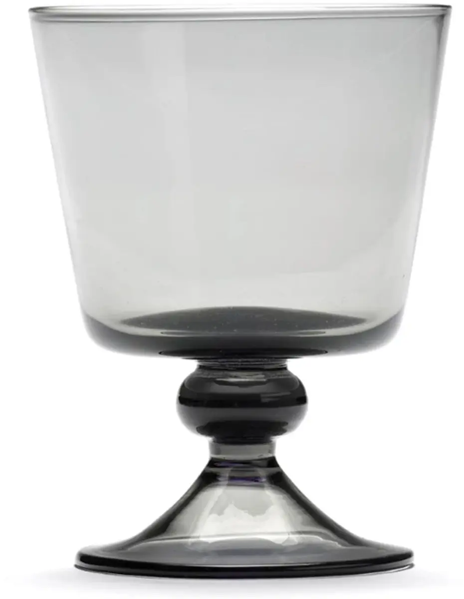 Serax Marie Michielssen La Mère wittewijnglas H11cm smoky grey