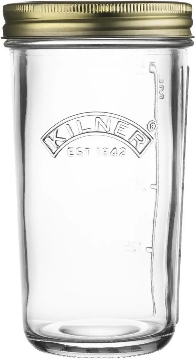 Kilner glazen inmaakbokaal met brede opening 500ml