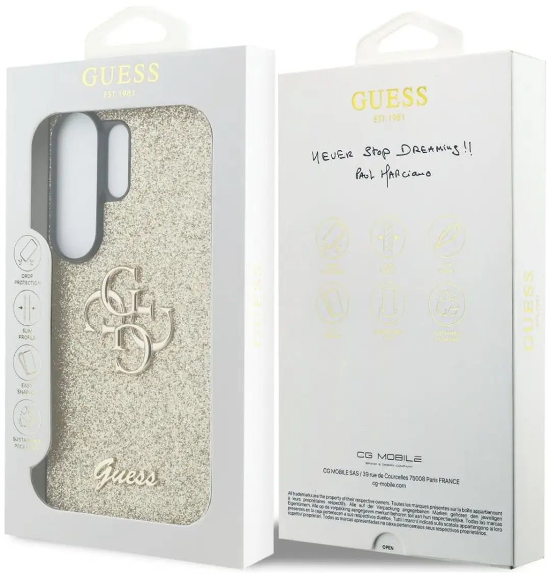 GUESS Hoesje Transparent 4G - Metaal Logo - Samsung Galaxy S26 Ultra