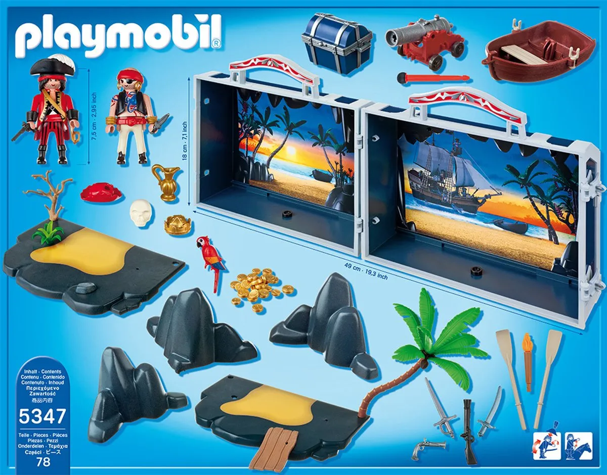 Playmobil Piratenschatkist 5347
