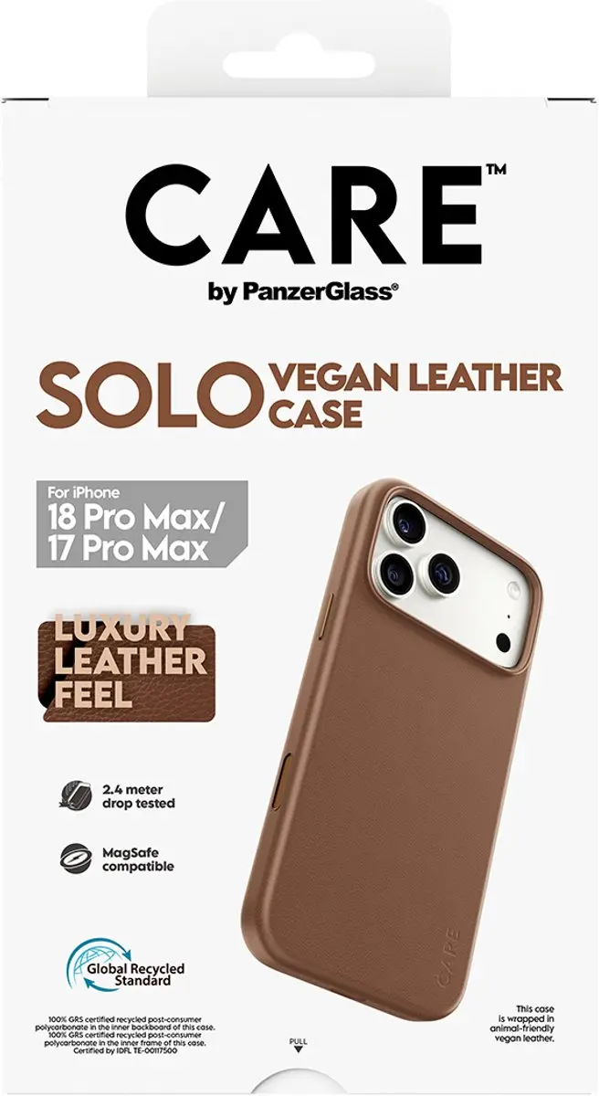 Apple CARE SOLO Case iPhone 18 Pro Max - Bruin - afbeelding 5 van 6