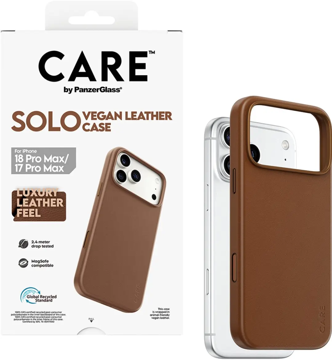 Apple CARE SOLO Case iPhone 18 Pro Max - Bruin - afbeelding 3 van 6