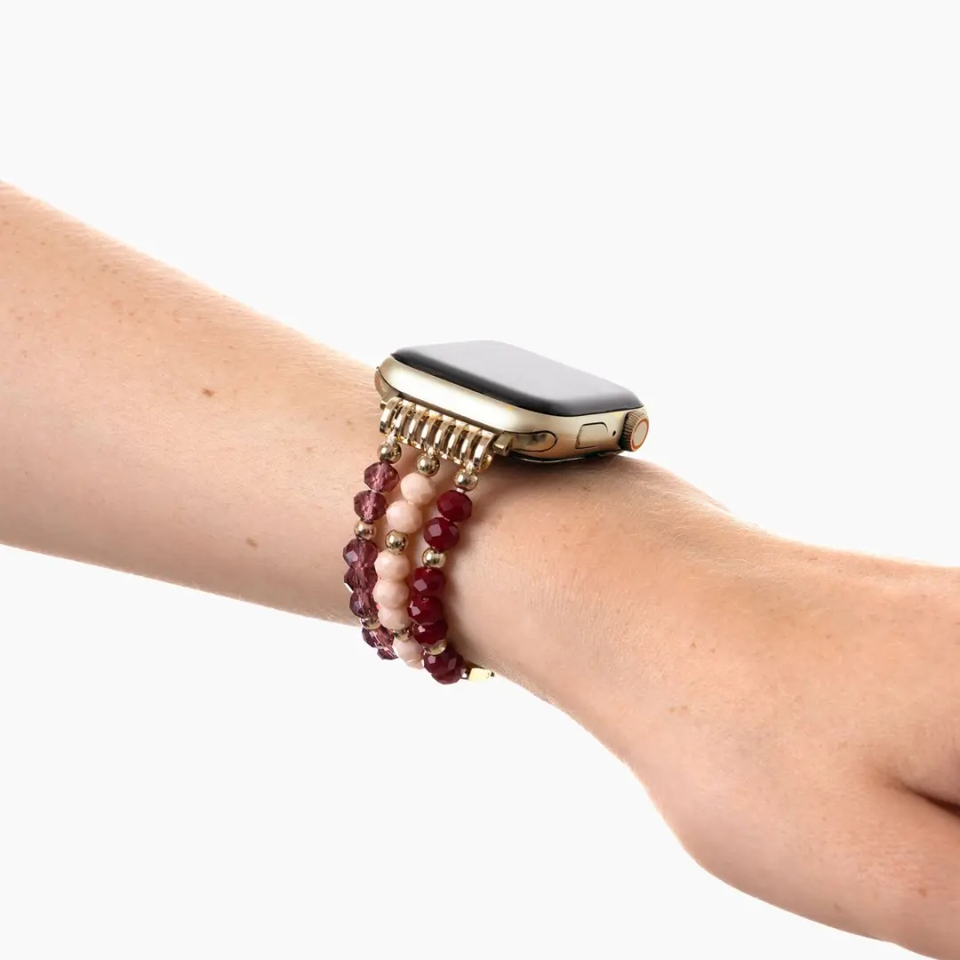 iDeal of Sweden Apple Watch Band Boho Desert Plum - 38/40/41/42mm