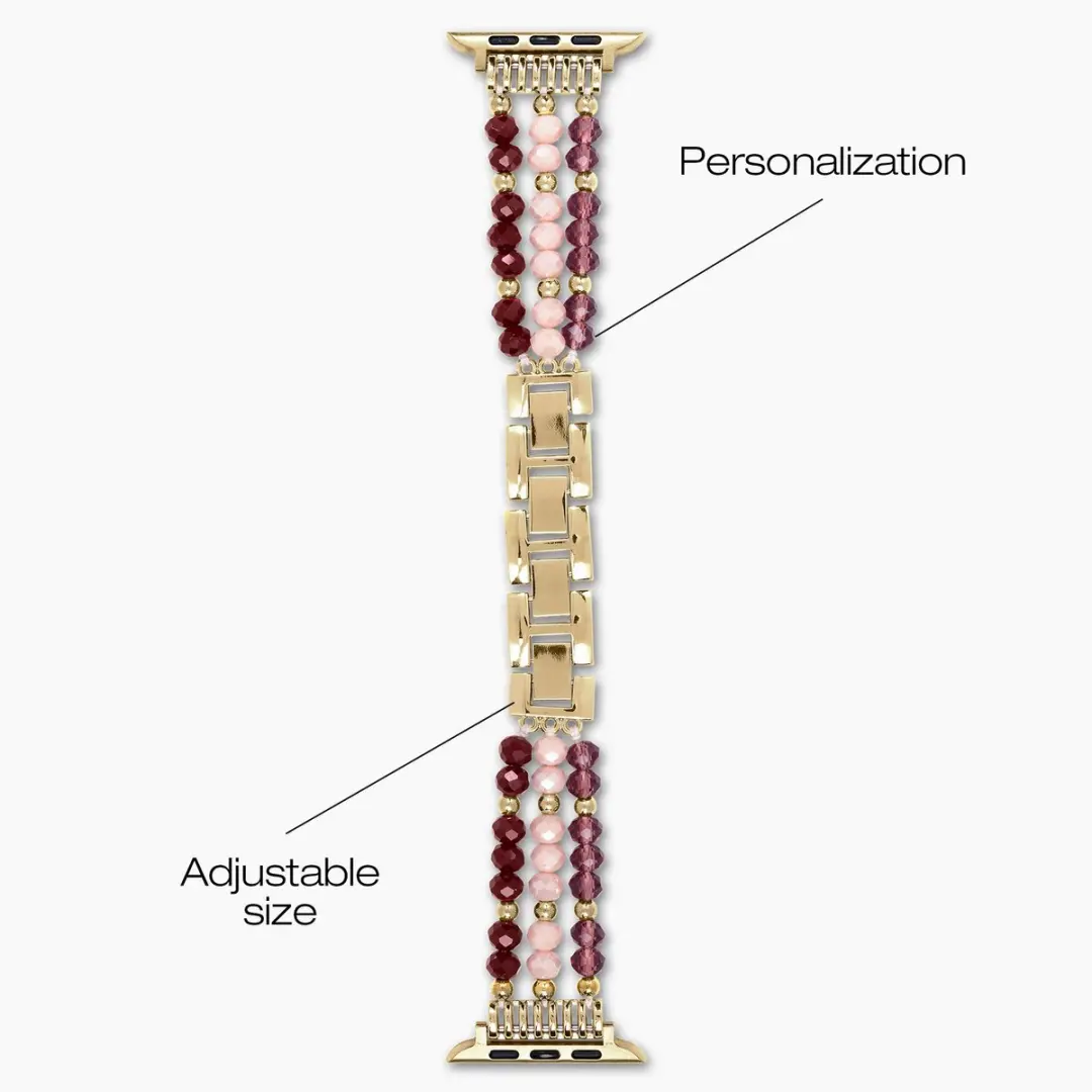 iDeal of Sweden Apple Watch Band Boho Desert Plum - 38/40/41/42mm