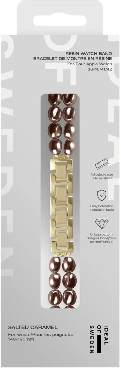 iDeal of Sweden Apple Watch Band Salted Caramel Pearl - 38/40/41/42mm