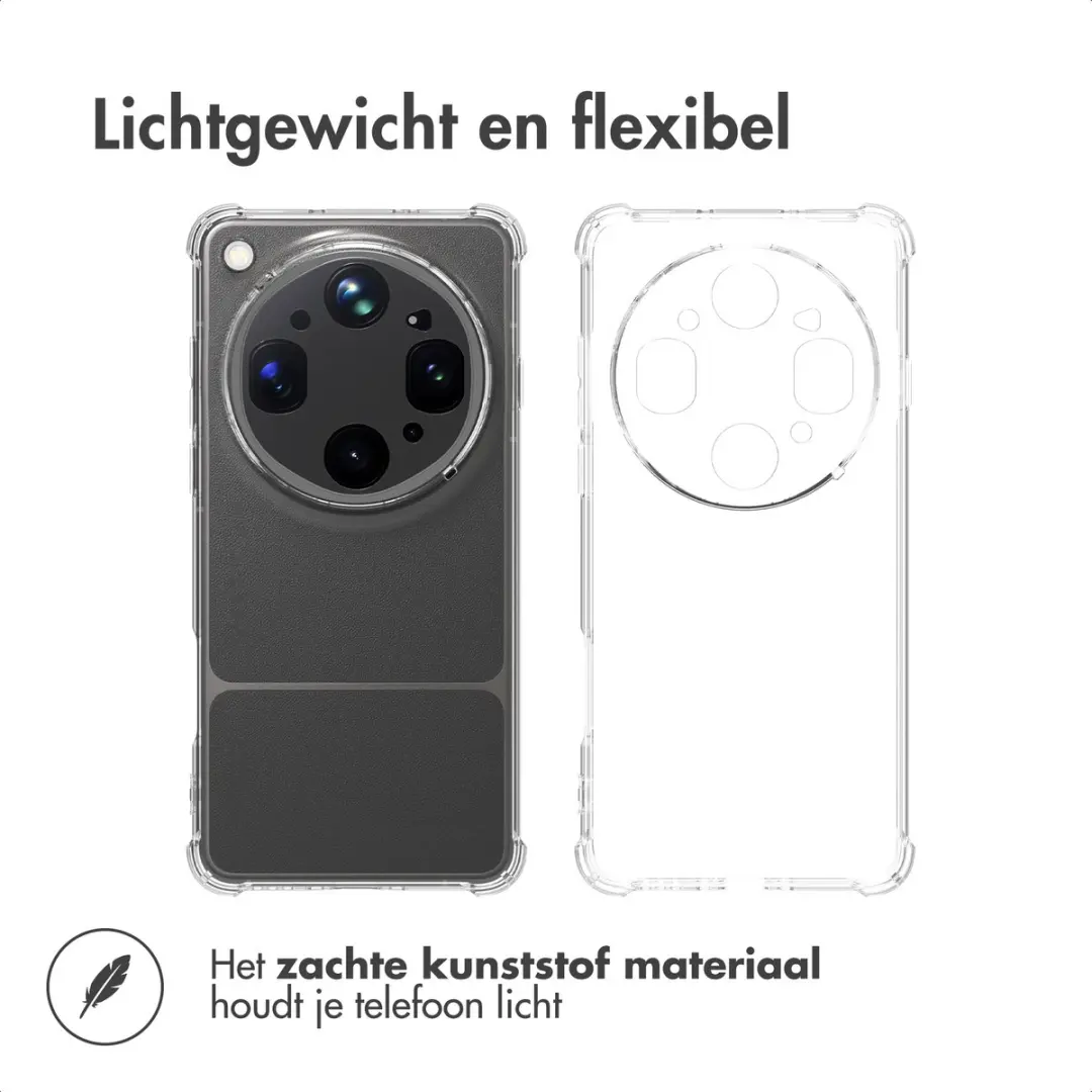 imoshion Hoesje Oppo Find X9 Ultra SH00099422 - Transparant