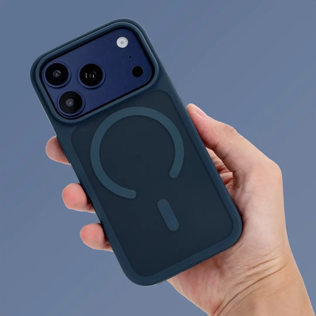 Imoshion Hoesje iPhone 17 Pro - MagSafe Donkerblauw