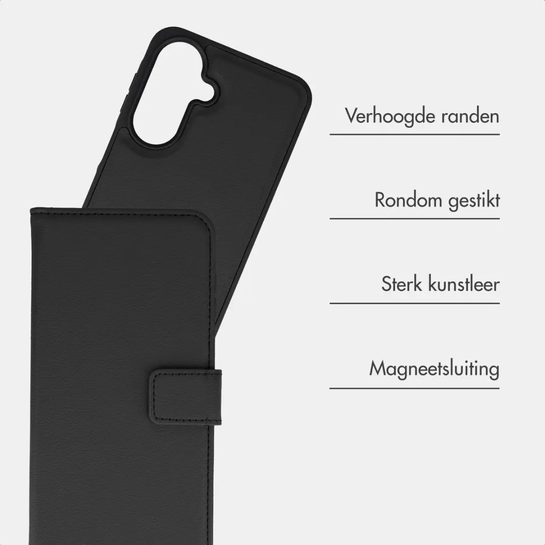 Imoshion Galaxy A27 Hoesje 2-in-1 Bookcase - 3 Pasjes - Zwart