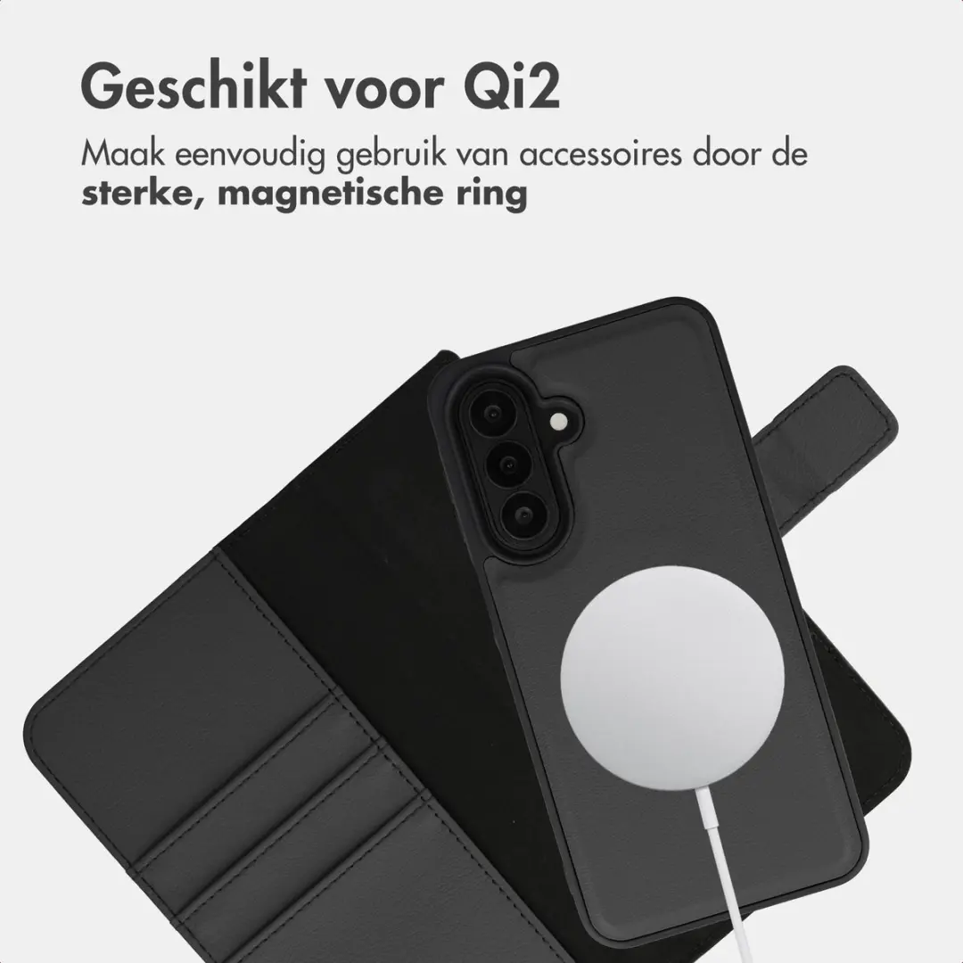 Imoshion Galaxy A27 Hoesje 2-in-1 Bookcase - 3 Pasjes - Zwart
