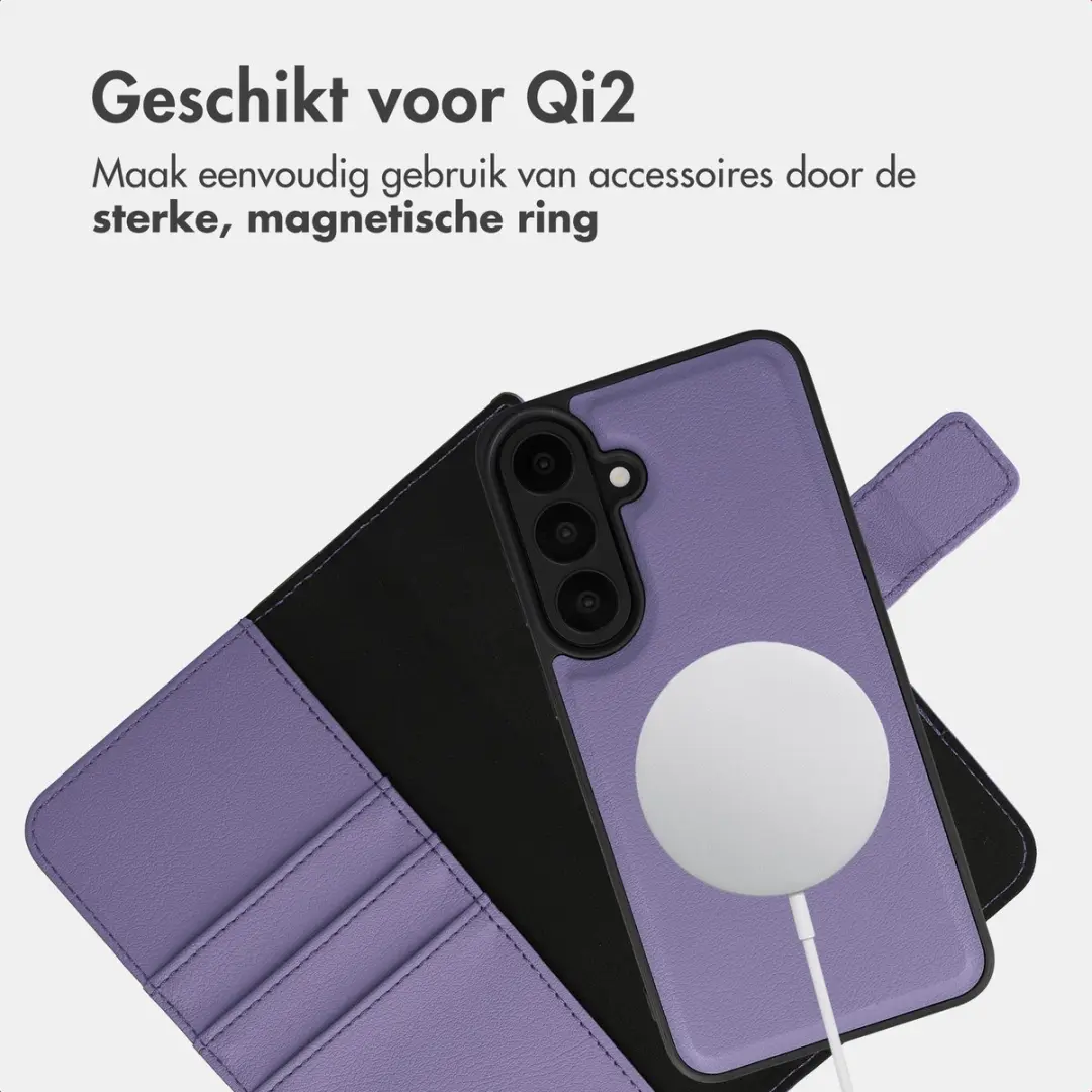 Imoshion Hoesje Samsung Galaxy S26 FE - 2-in-1 Bookcase Paars