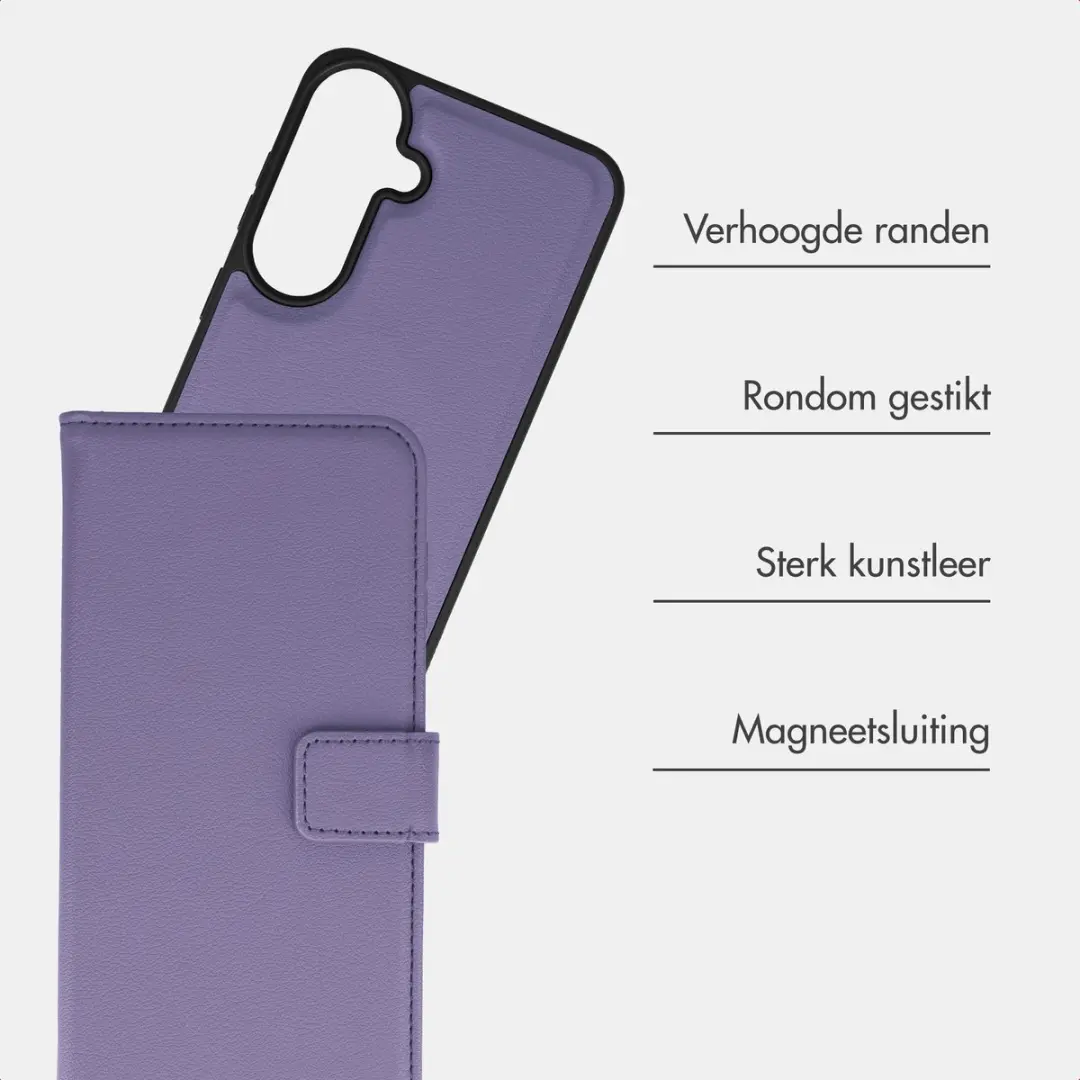 Imoshion Hoesje Samsung Galaxy S26 FE - 2-in-1 Bookcase Paars