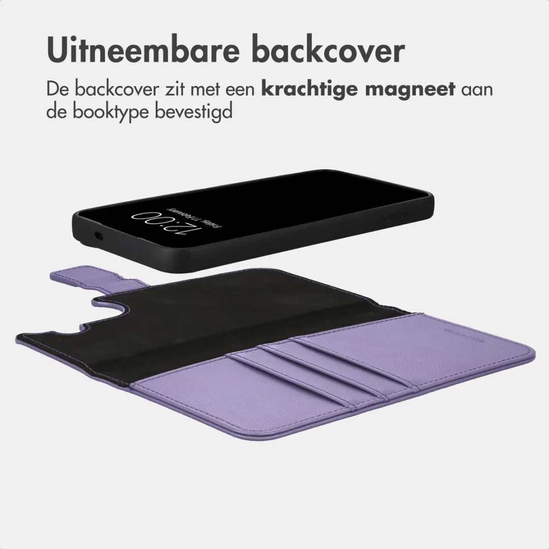 Imoshion Hoesje Samsung Galaxy S26 FE - 2-in-1 Bookcase Paars