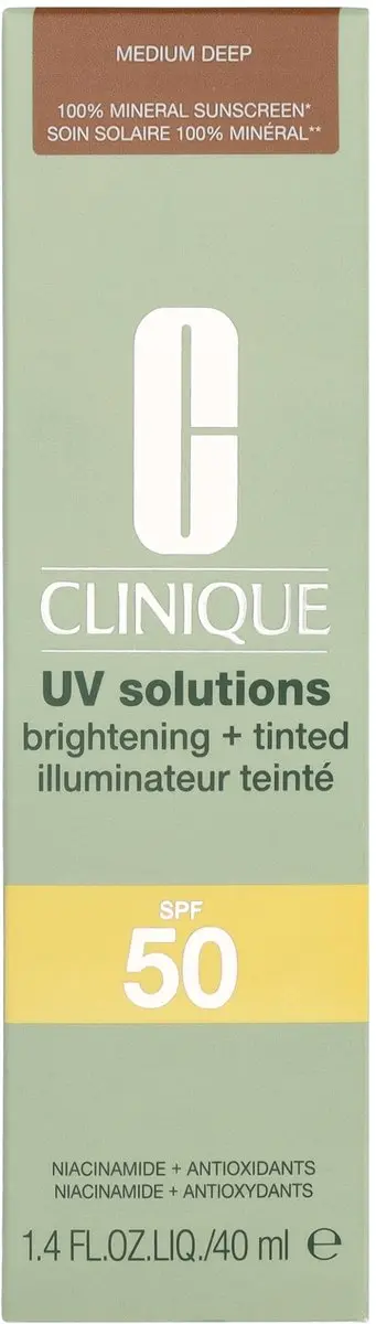 Clinique UV Solutions Brightening Mineral SPF50 40ml - Medium Deep