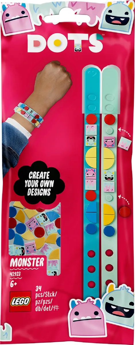 LEGO DOTS Monster Armbanden 41923 - 32 Stuks