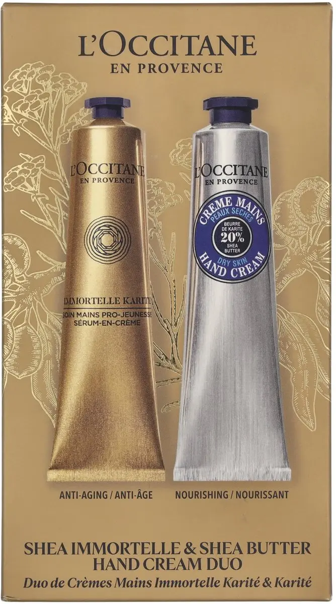 L'Occitane Handcrème Duo Shea Immortelle 150ml