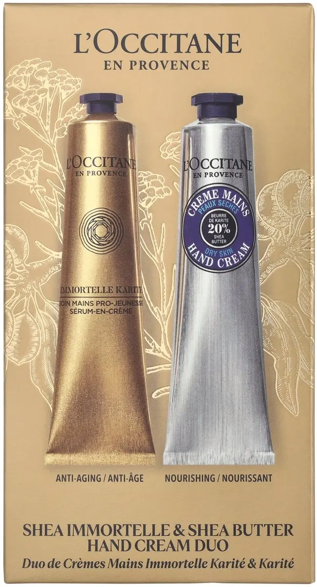 L'Occitane Handcrème Duo Shea Immortelle 150ml