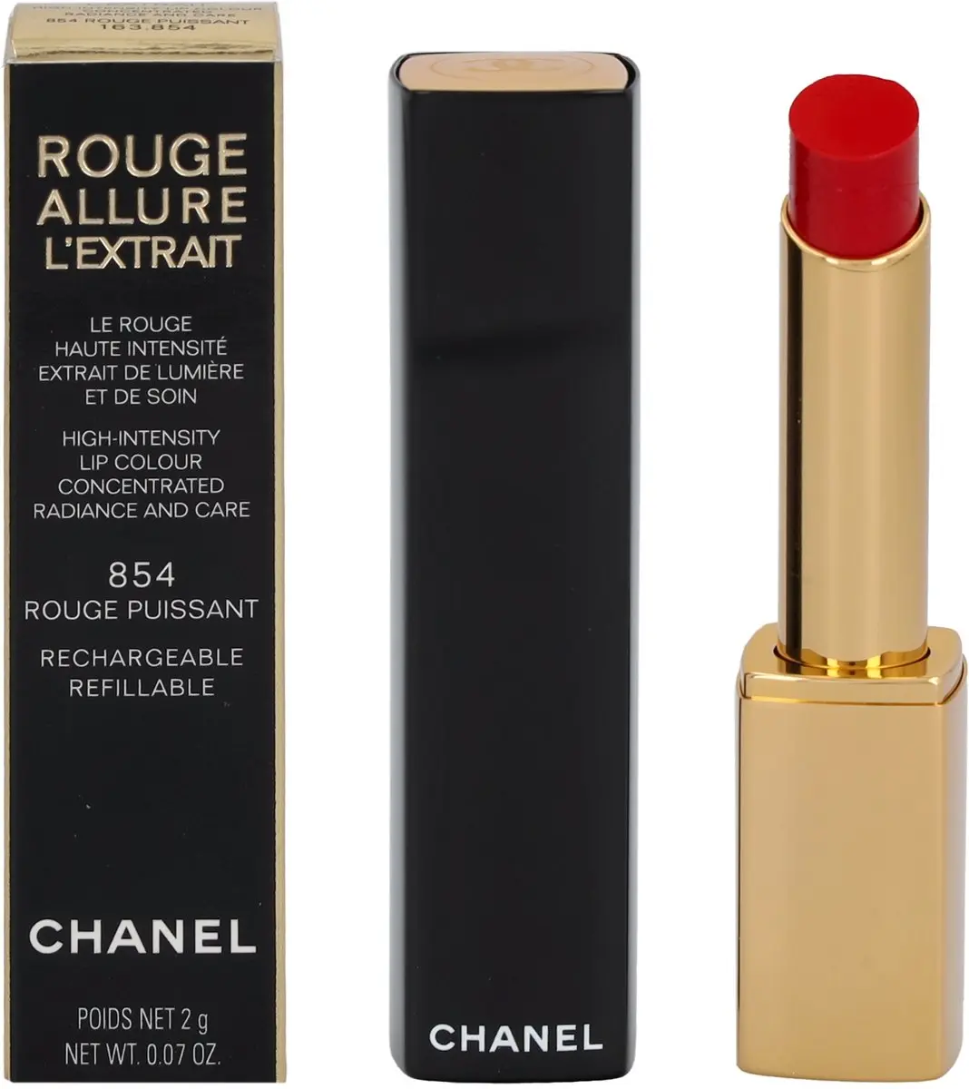 Chanel Rouge Allure L'Extrait Lipstick 2g - #854 Rouge Puissant