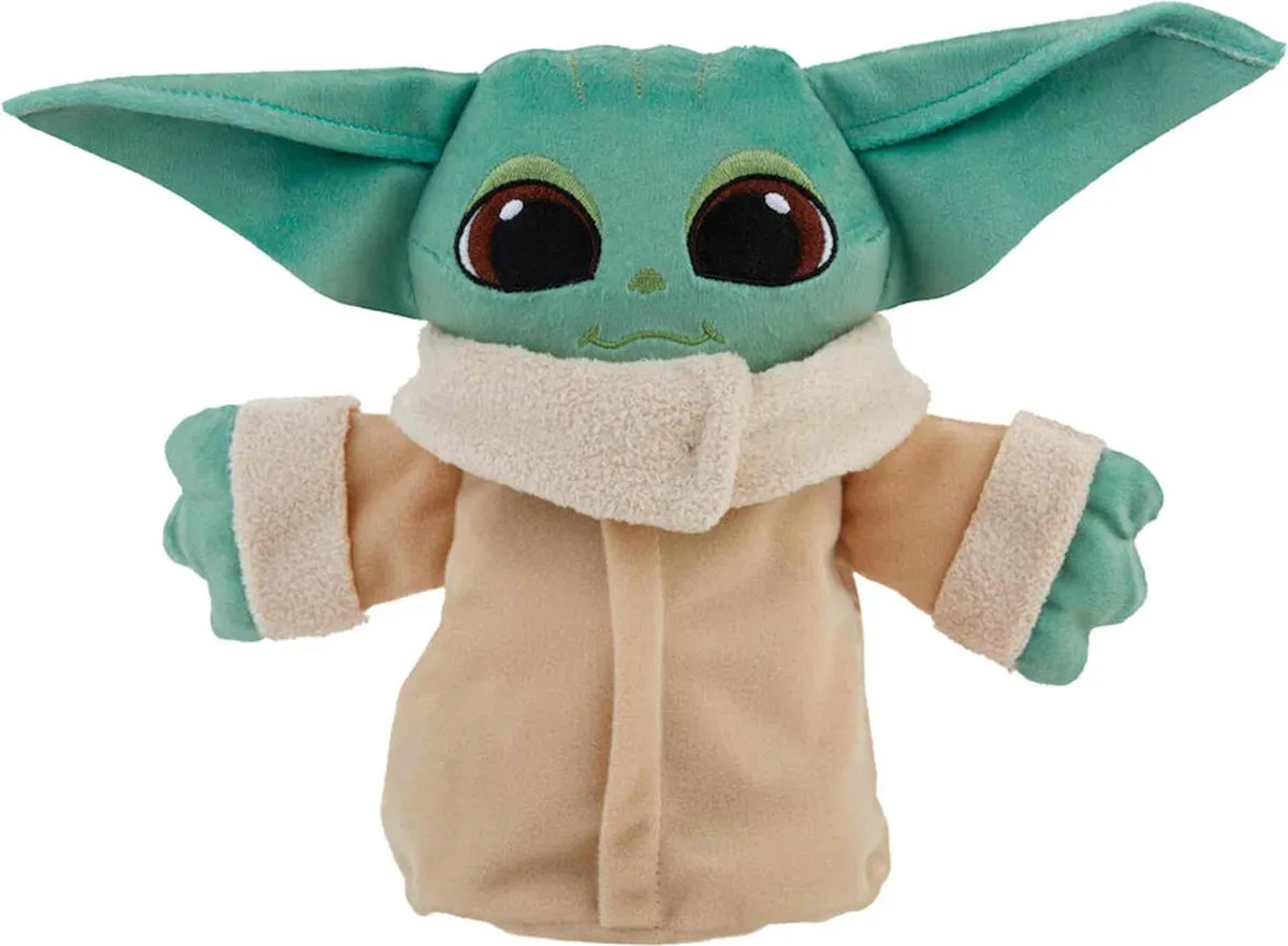 Star Wars The Mandalorian Baby Yoda Transform Pluche - Multikleur