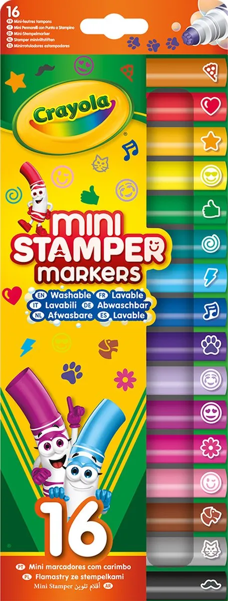 Crayola Pip Squeaks Viltstiften 16 Stuks