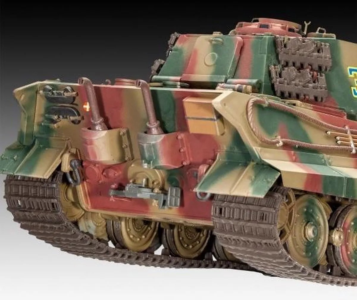 Revell 03249 Tiger II Ausf.B Henschel Plastic Modelbouwpakket 1:35 - Multi