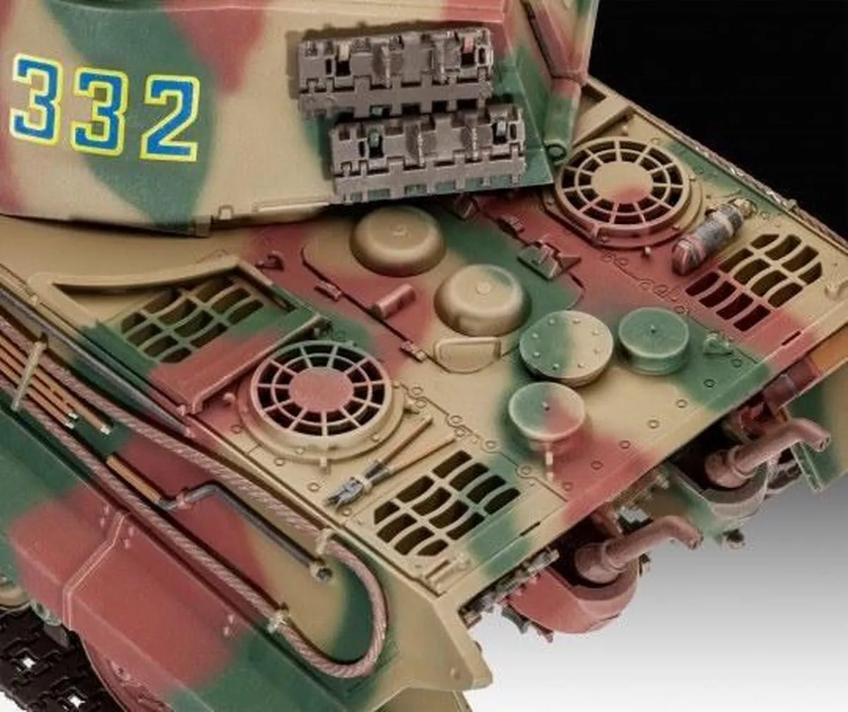 Revell 03249 Tiger II Ausf.B Henschel Plastic Modelbouwpakket 1:35 - Multi