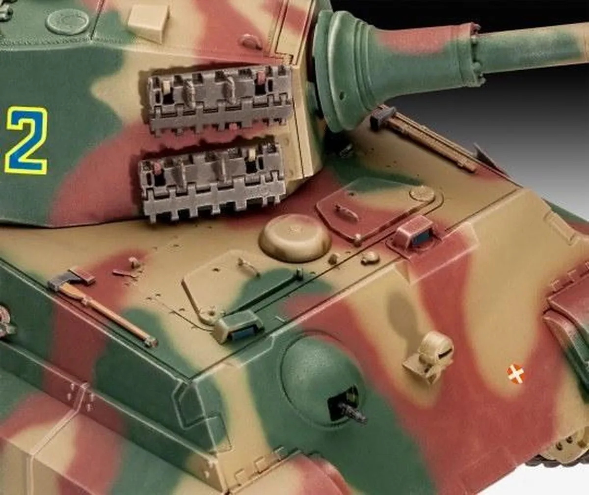 Revell 03249 Tiger II Ausf.B Henschel Plastic Modelbouwpakket 1:35 - Multi