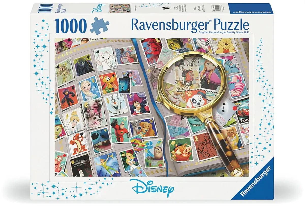 Ravensburger Stamp Album 12001555 Puzzel - 1000 Stukken Multicolor - afbeelding 2 van 3