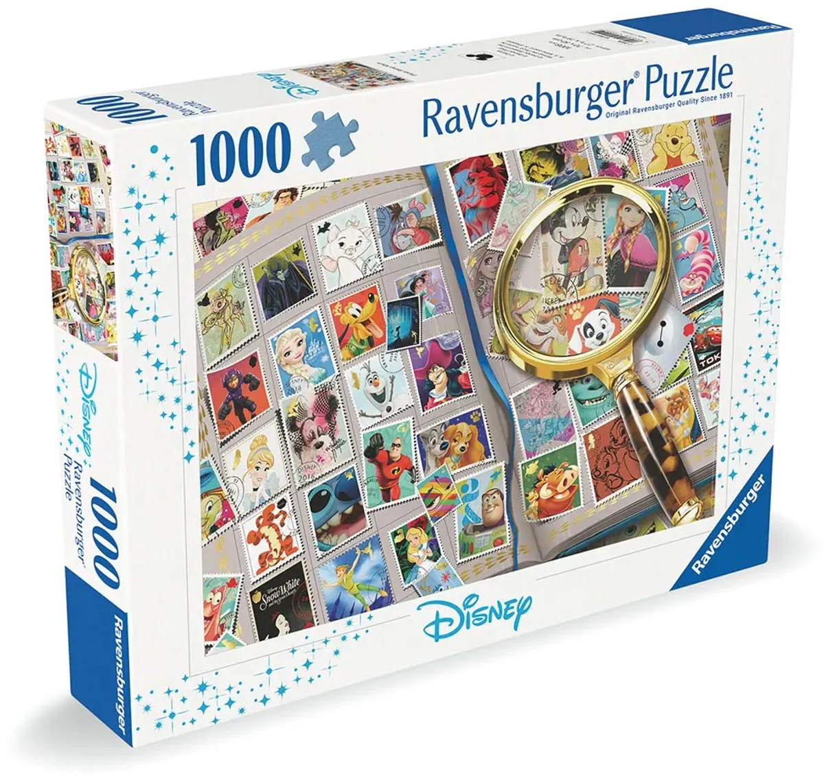Ravensburger Stamp Album 12001555 Puzzel - 1000 Stukken Multicolor - afbeelding 3 van 3