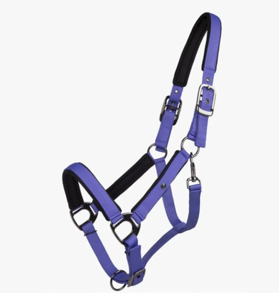 QHP Deluxe Rijhalster Paars Pony