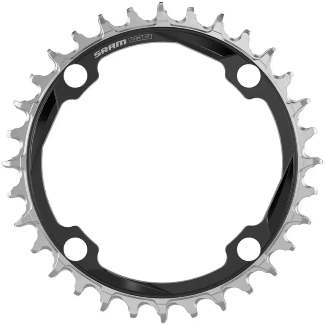 SRAM XX T-Type Ochain Kettingblad 36T - Zilver - afbeelding 2 van 2